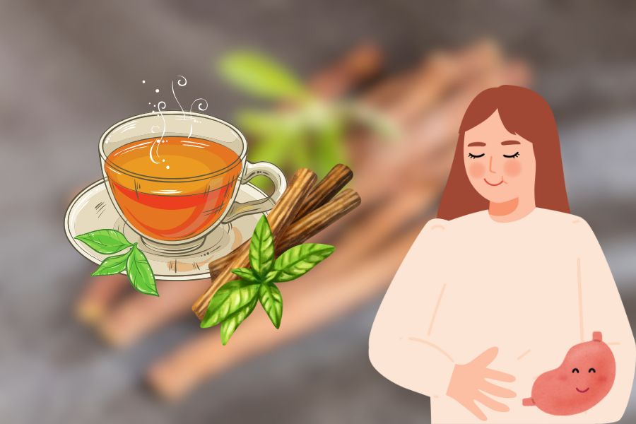 Add this herb to tea immediately to relieve stomach pain