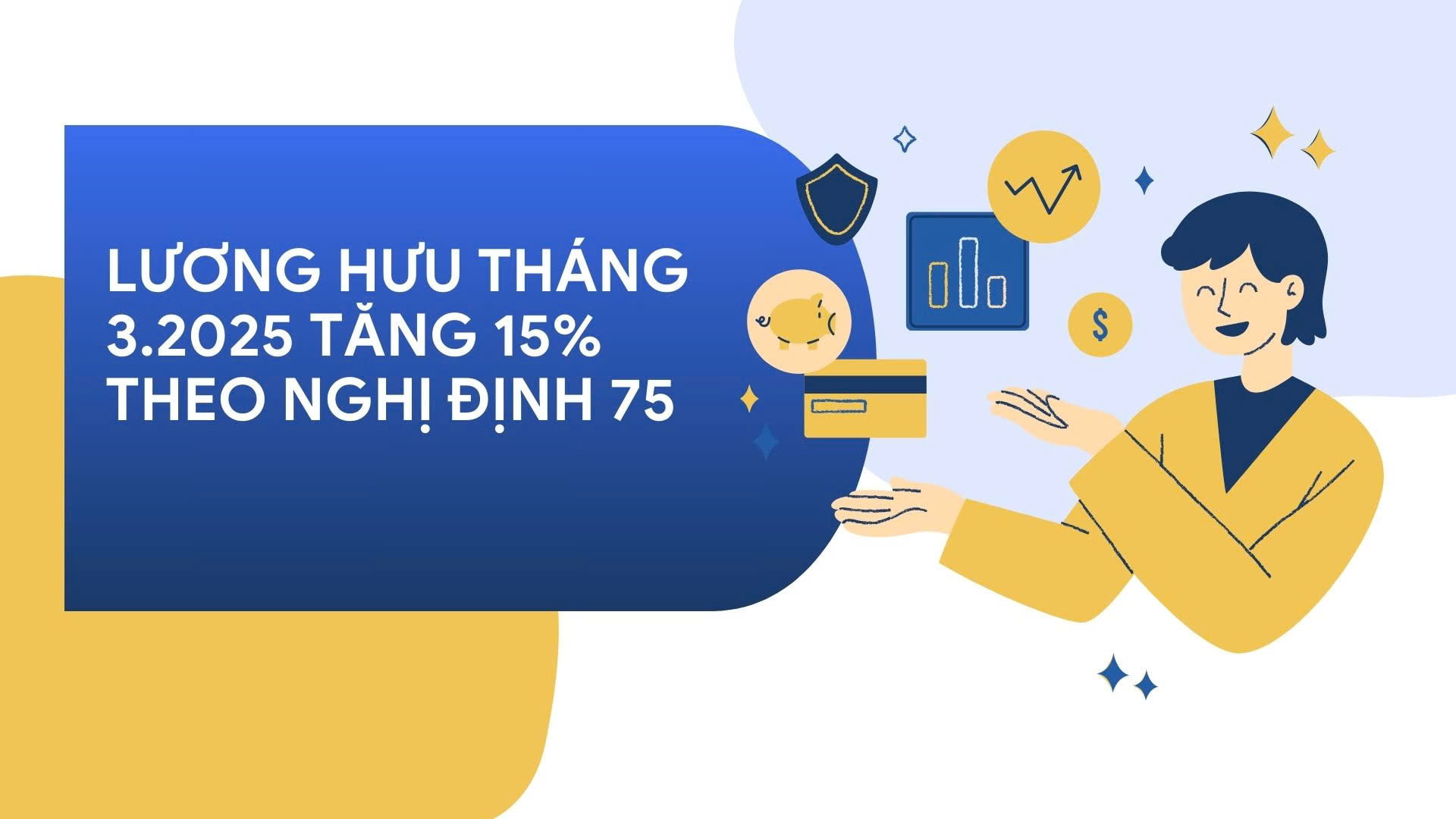 Pension in March 2025 increased by 15% according to Decree 75