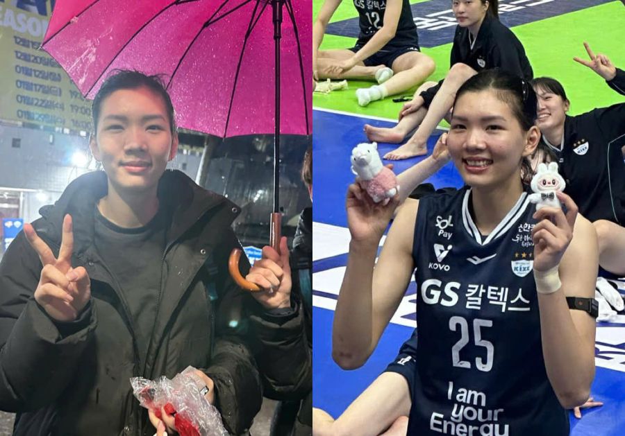 Bich Thuy received gifts from fans. Photo: Character provided