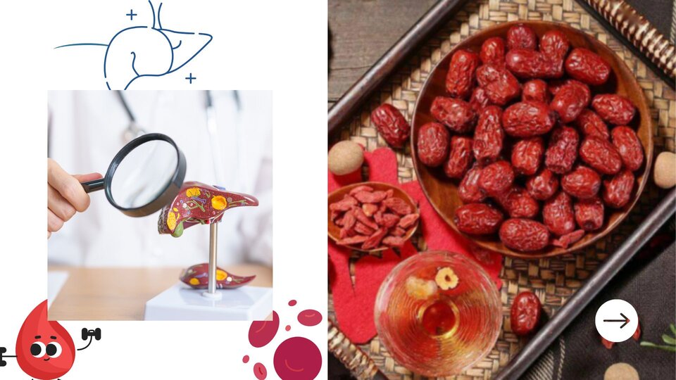 Herbal tea helps nourish the liver, replenish blood