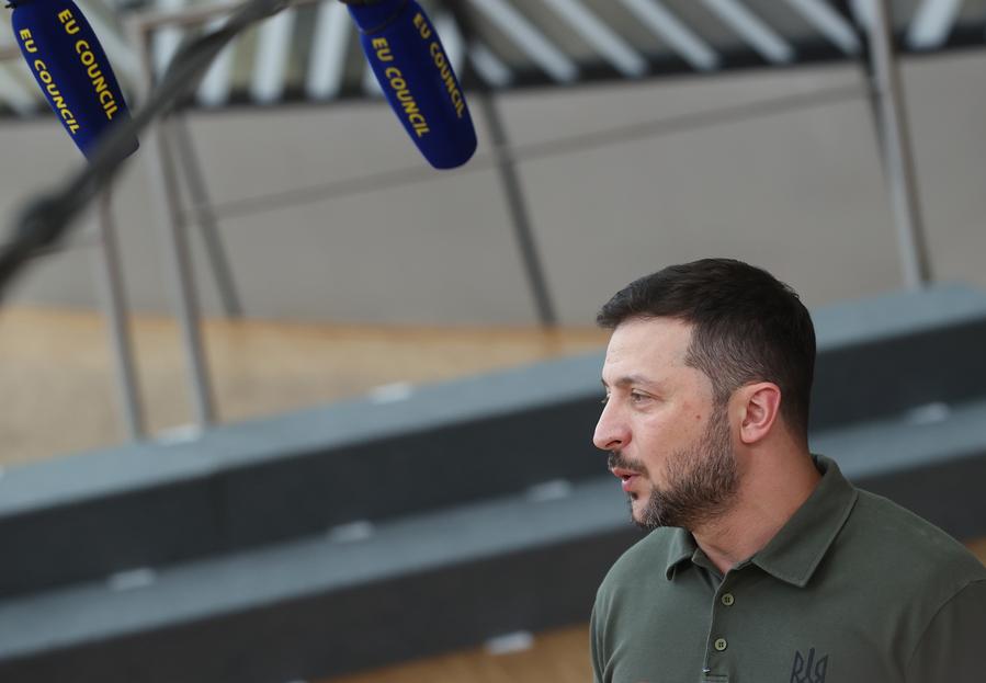 Ukrainian President Volodymyr Zelensky. Photo: Xinhua