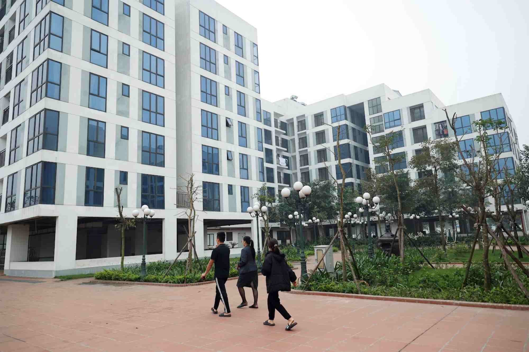 Viglacera social housing area (Ha Nam). Photo: Hai Nguyen