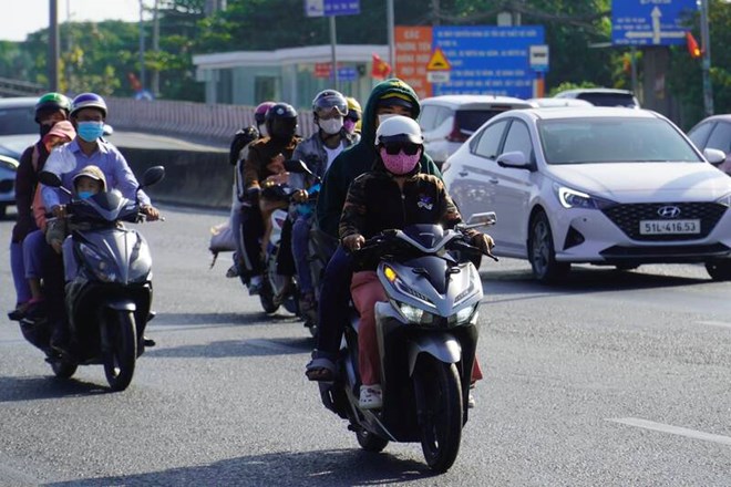 The hot weather is forecast to continue in the South in the coming days. Photo: Thanh Vu