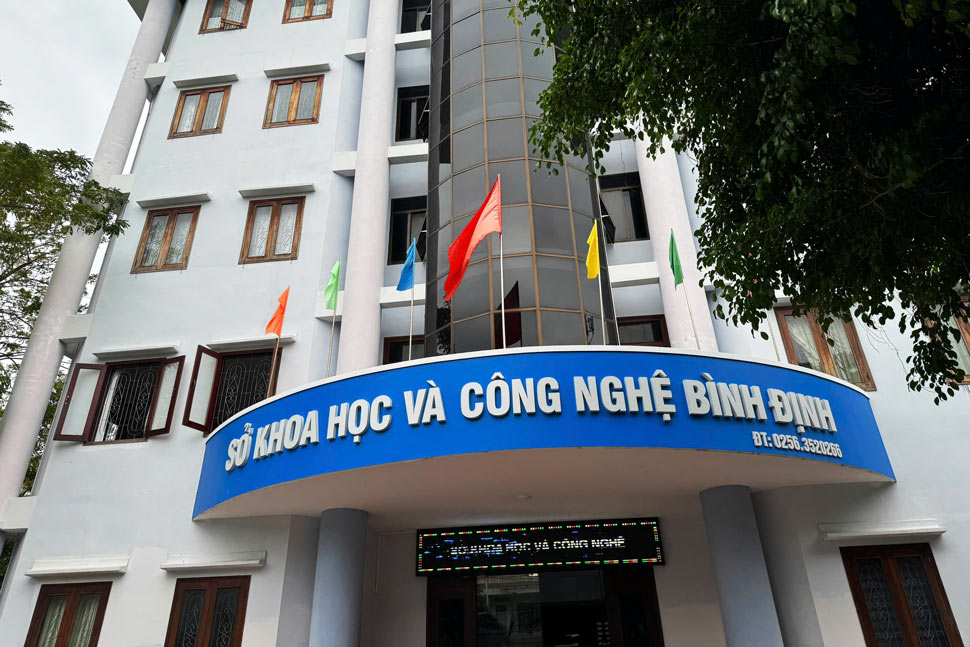 The working headquarters of the Department of Information and Communications at 38 Truong Trinh is now the working headquarters of the Department of Science and Technology of Binh Dinh province. Photo: Tran Kim Kha