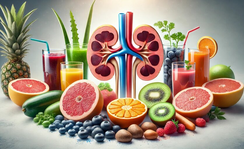 Unexpected uses of 5 types of juices that help remove kidney stones. Photo: AI