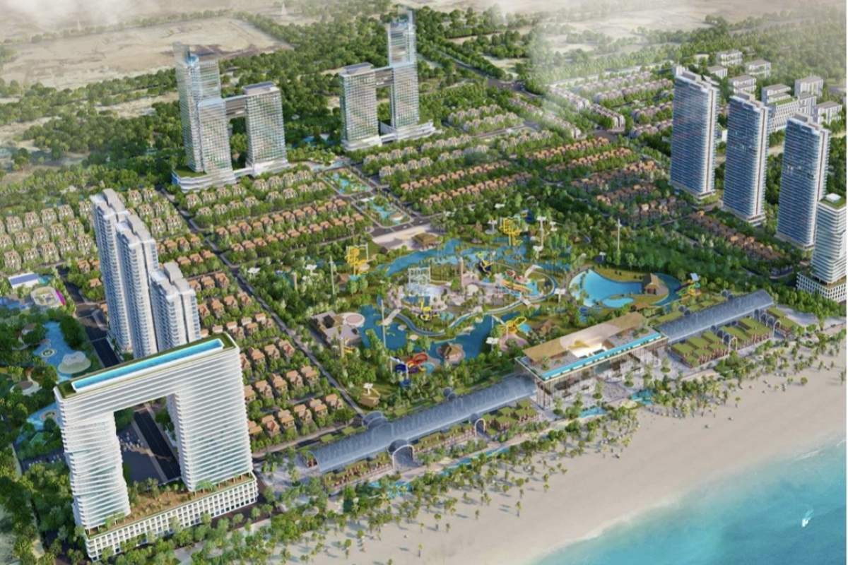 Illustrative perspective of the project "urban area of Road 3/2" in Vung Tau City about to be auctioned, starting from VND 7,628 billion. Photo: TPVT People's Committee