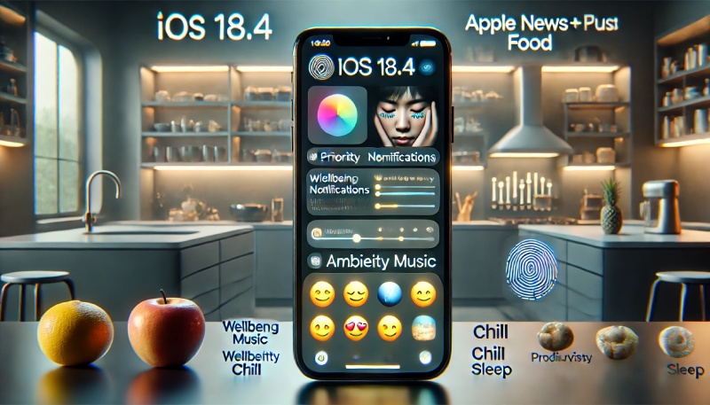 iOS 18.4 is expected to be released by Apple next month. Illustrative photo created by AI