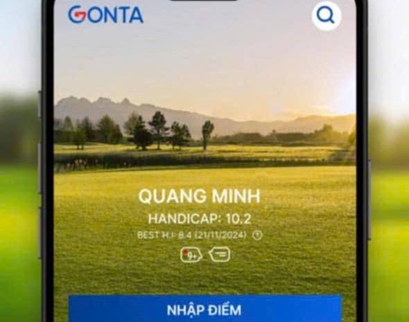 Gonta cung cấp tính năng Handicap chính xác, GPS sân golf chi tiết, và công cụ quản lý trận đấu hiệu quả. Ảnh: Minh Tú