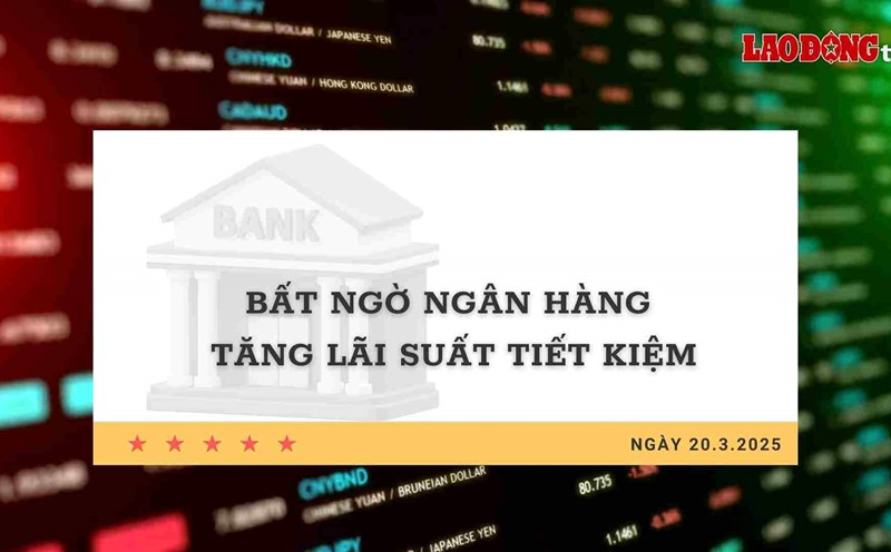 Interest rate 20.3: Unexpectedly, banks increase savings interest rates