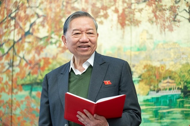 General Secretary To Lam called for lifelong learning to " dare to think, dare to speak, dare to do, dare to take responsibility, dare to sacrifice for the common good". Photo: Quochoi.vn