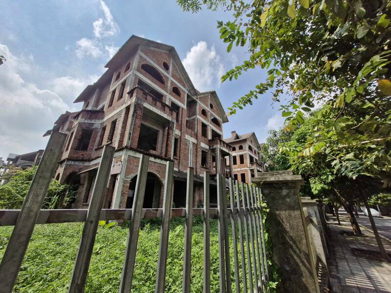 Una esquina del area de Phuong Vien Villa (distrito de Hoai Duc, Hanoi). Foto: Thu Giang