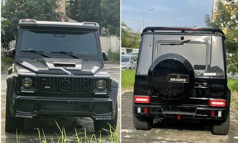 Cơ quan Công an tìm chủ sở hữu chiếc xe Mercedes G63 gắn biển số giả lưu thông trên đường. Ảnh: Công an
