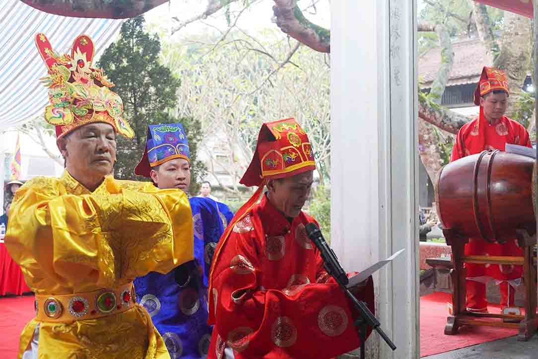 The 166th death anniversary of the late General Nguyen Cong Tru in Nghi Xuan district, Ha Tinh province in December 2024. Photo: Hong Quang.