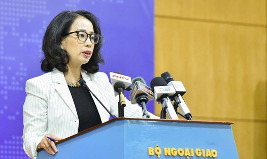 Người phát ngôn Bộ Ngoại giao Việt Nam Phạm Thu Hằng cho hay, nhiều dự án hợp tác giữa Việt Nam và Mỹ trong lĩnh vực khắc phục hậu quả chiến tranh đang tiếp tục được triển khai hoặc khởi động lại. Ảnh: Nhật Hạ