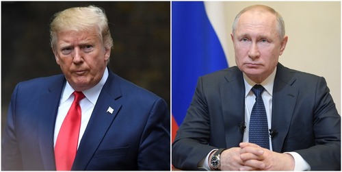 US President Donald Trump and Russian President Vladimir Putin. Photo: Xinhua