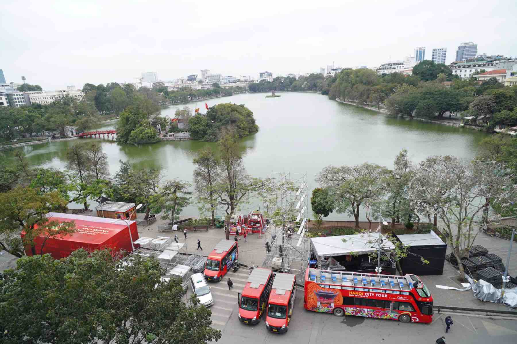 The area west of Hoan Kiem Lake will continue to be researched and implemented in the coming time. Photo: Khanh An