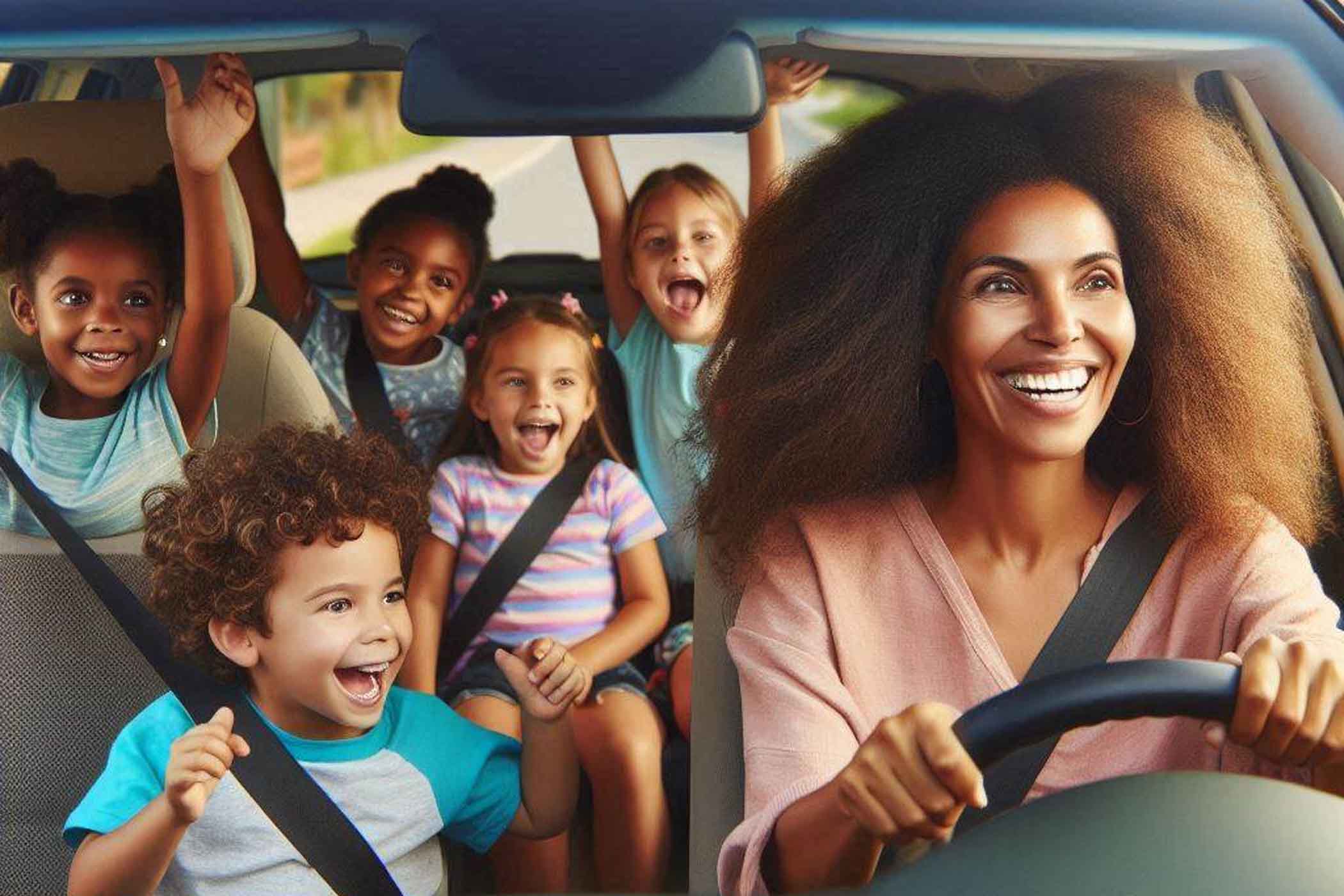 To ensure a safe and reliable trip for the family, mothers need to prioritize regular maintenance and adequate equipment for the vehicle. Photo - AI: Huu Vu