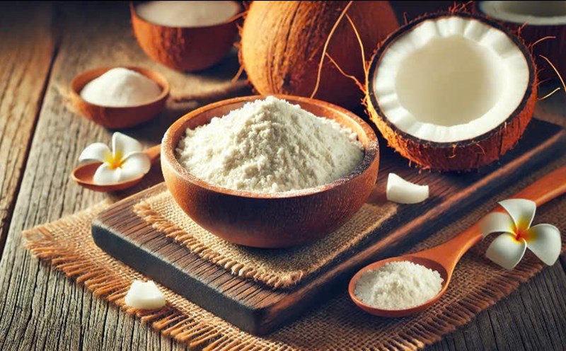 Using coconut flour can help you lose weight effectively. Graphics: Huong Giang