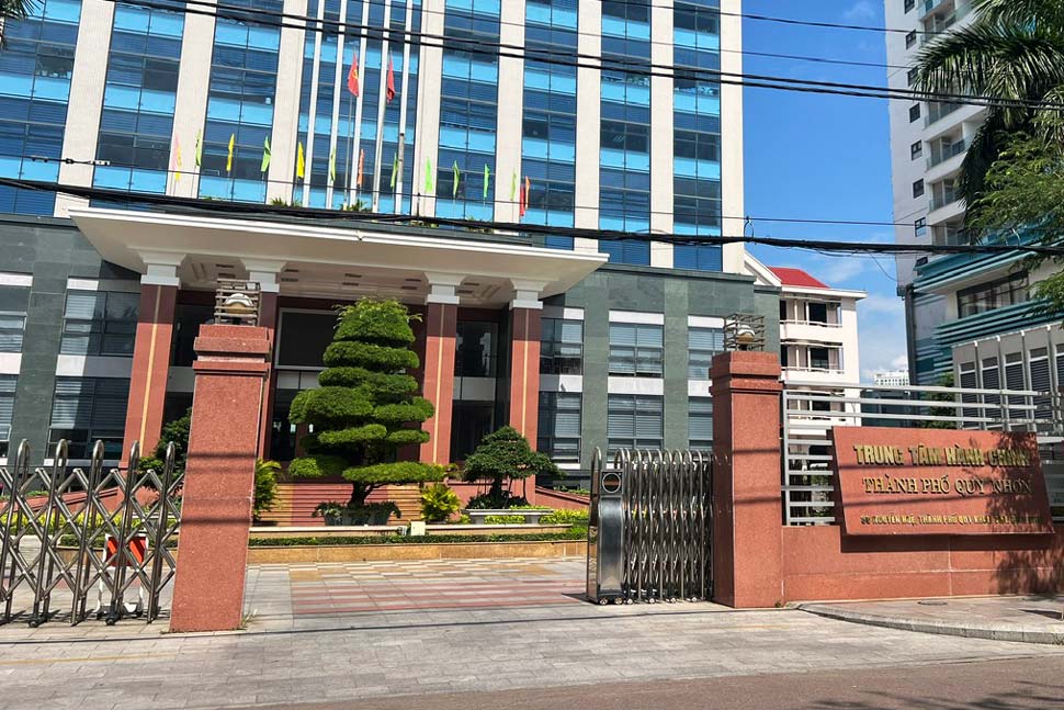 Headquarters of Quy Nhon City People's Committee (Binh Dinh). Photo: Phuong Thao