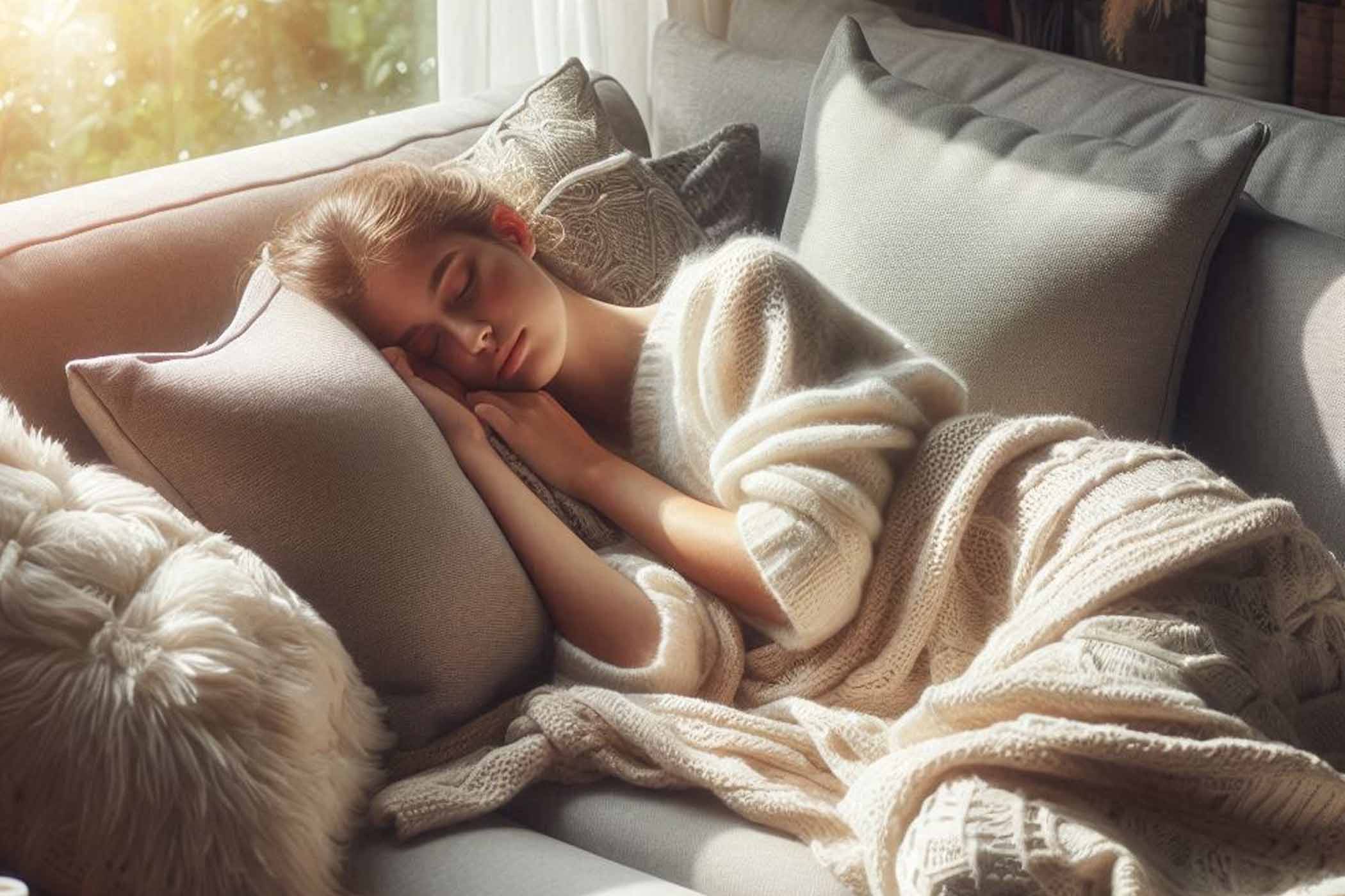 When done properly, napping can be a useful tool to improve energy and concentration. However, if you are not paying attention, it can become a reason for your insomnia at night. Photo - AI: Cat Tien