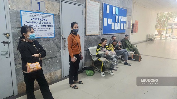 Người dân sống tại chung cư Đại Thanh luôn lo lắng mỗi khi vào thang máy. Ảnh: Minh Hạnh