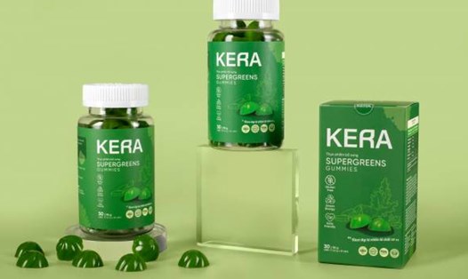 Sản phẩm kẹo rau củ Kera được bán trên nhiều nền tảng mạng xã hội. Ảnh: VFA