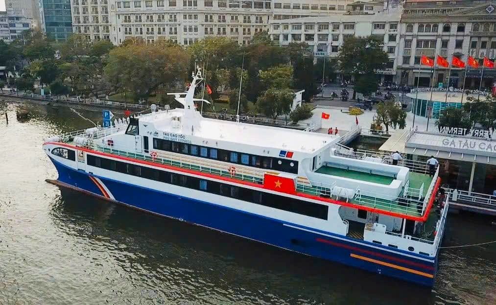 The high-speed ship will be put into operation from March 29. Photo: Thanh Thanh Phat Company