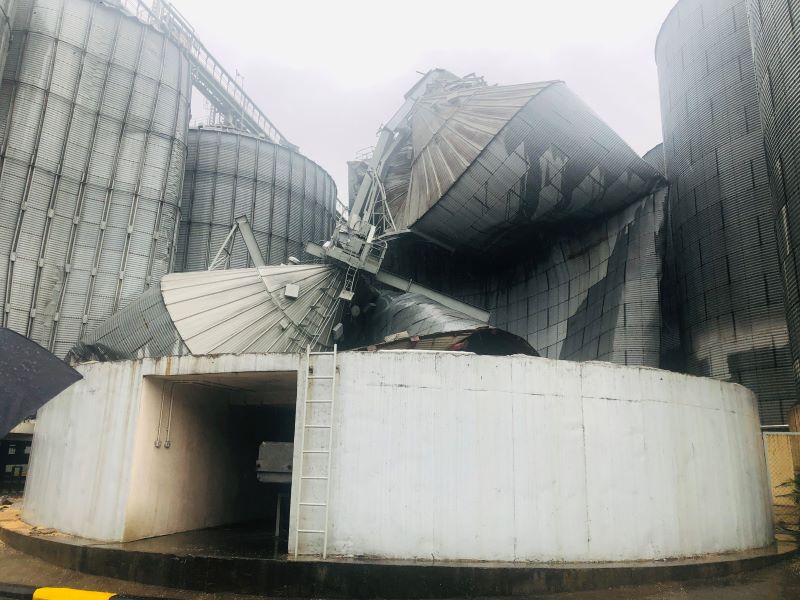 Storm No. 3 caused great damage to many businesses, seriously affecting production and business. Photo: Bao Viet