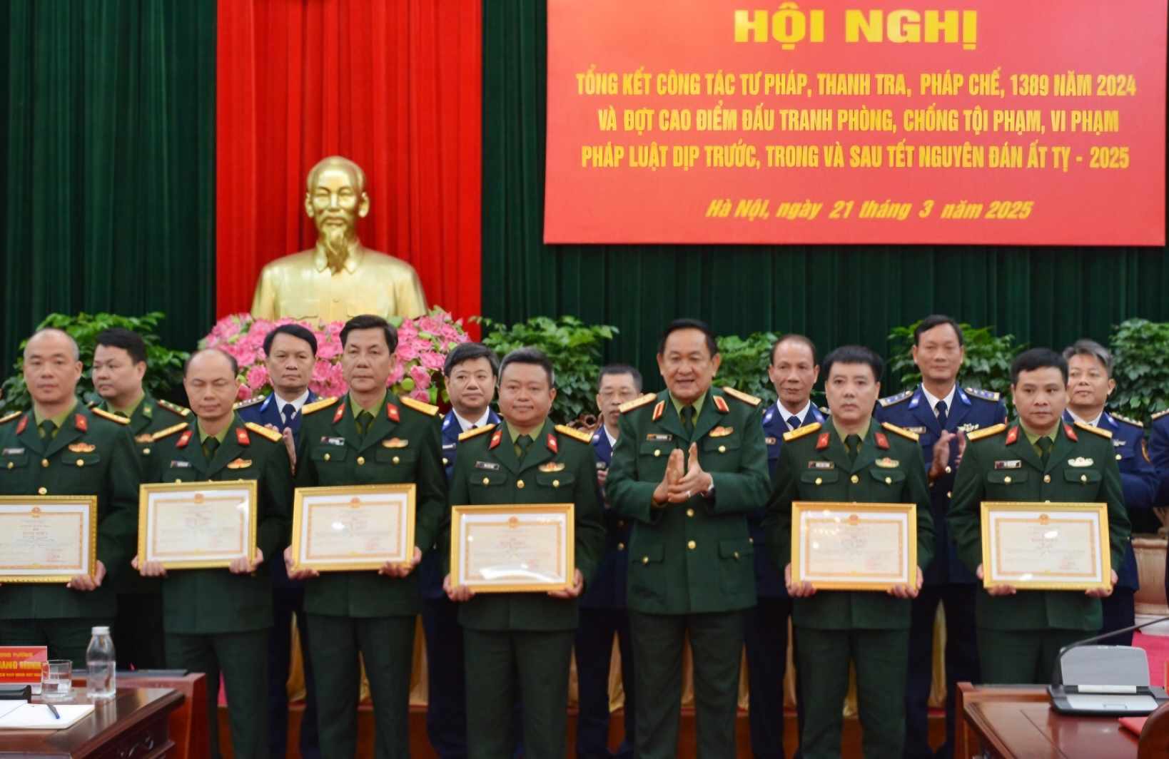 The Ministry of National Defense summarizes the work of the judiciary, inspection, legal status, audits and work 1389. Photo: Ministry of National Defense