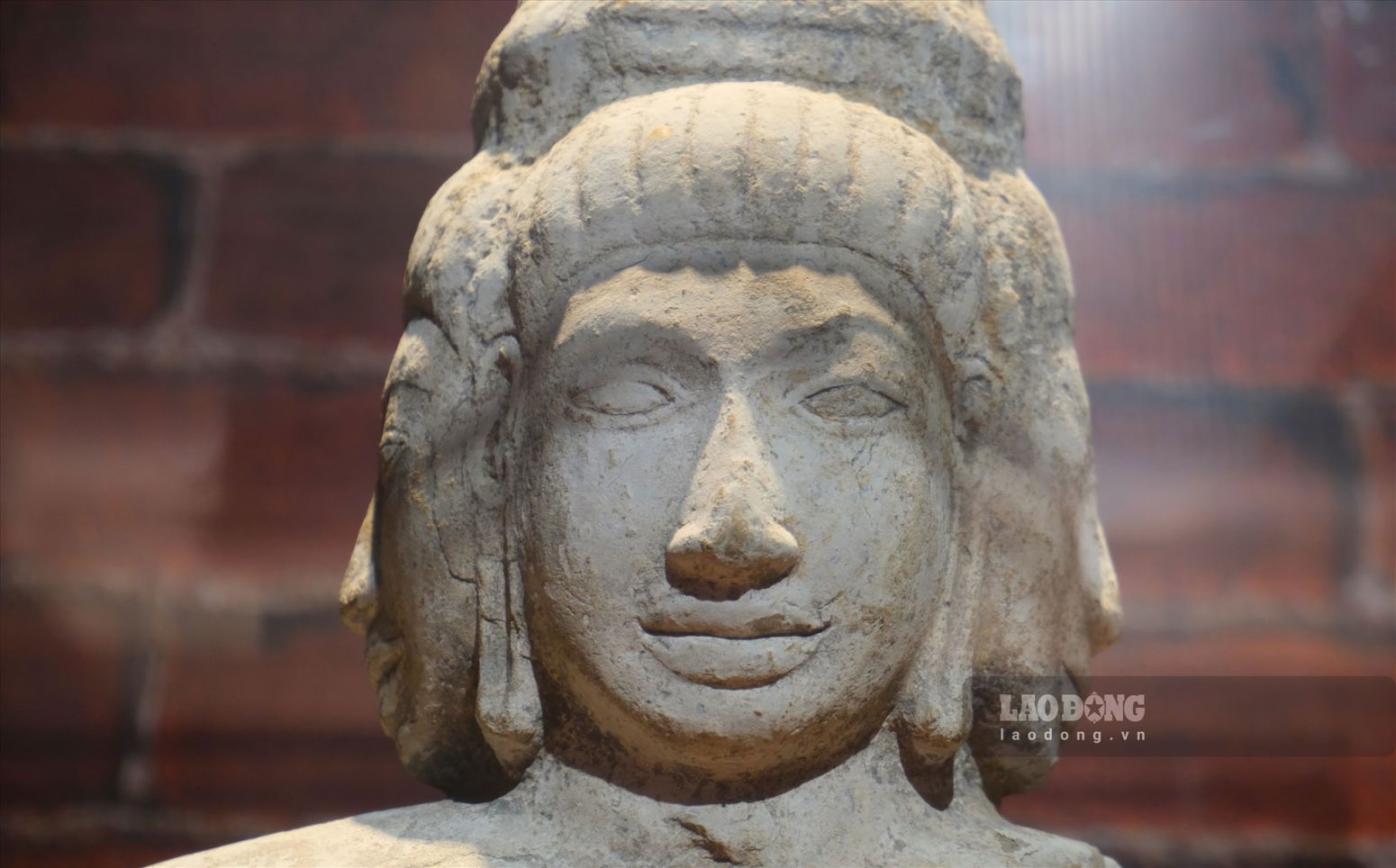 La estatua de Brahma giong xoai. Foto: Phong Linh