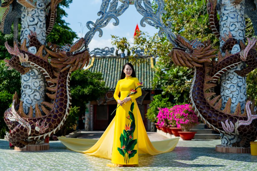 Designer Vu Thao Giang. Photo: Character provided