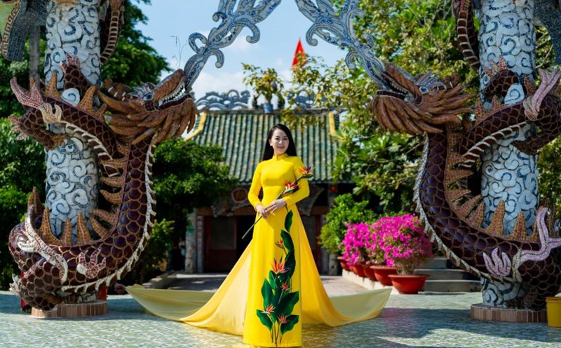 Designer Vu Thao Giang. Photo: Character provided