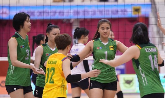 VTV Bình Điền Long An là một trong những đội đáng xem ở Giải bóng chuyền vô địch quốc gia 2025. Ảnh: VFV