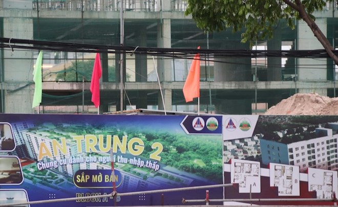 Chung cu An Trung 2 Da Nang du dieu kien ban can ho. Anh: Nguyen Linh