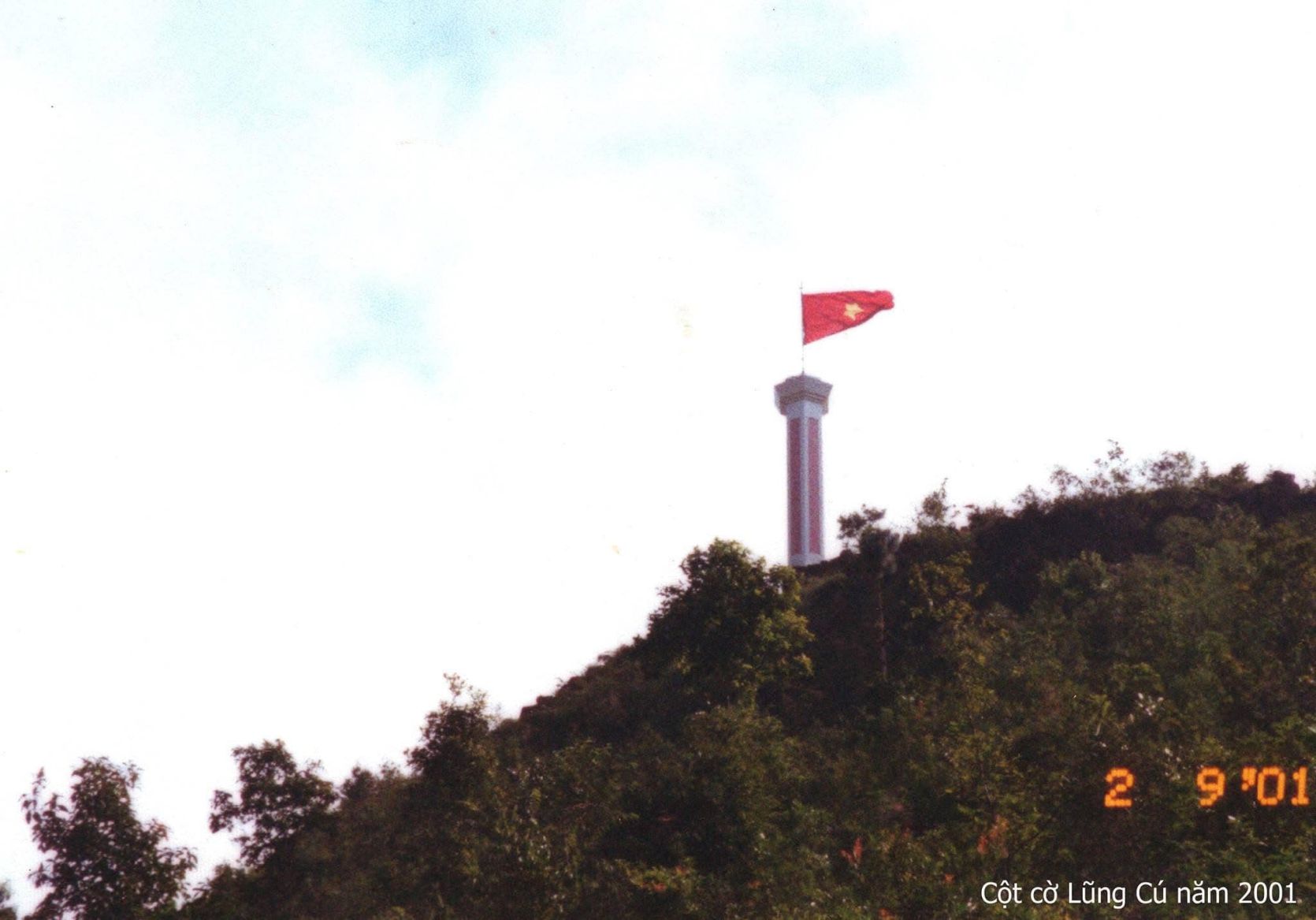 Lung Cu Flagpole in 2001. Photo: Character provided