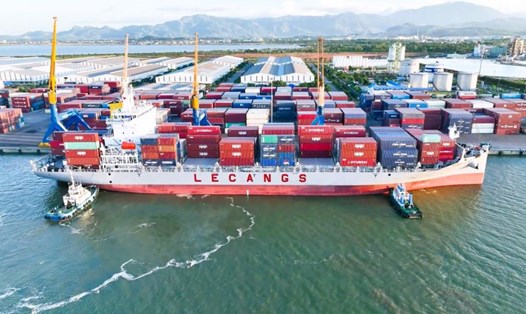 Quảng Nam đang được đầu tư mạnh mẽ để trở thành trung tâm logistics của miền Trung. Ảnh: Nguyễn Hoàng