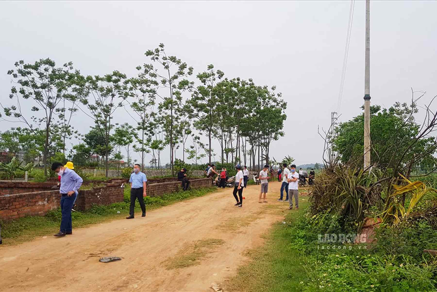 The selling price of Hoa Lac land market has increased significantly compared to the middle of last year. Photo: Phan Anh