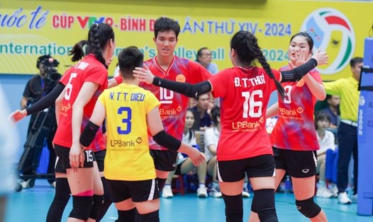 LPB Ninh Bình gặp Vietinbank trận mở màn giải bóng chuyền vô địch quốc gia 2025. Ảnh: VFV