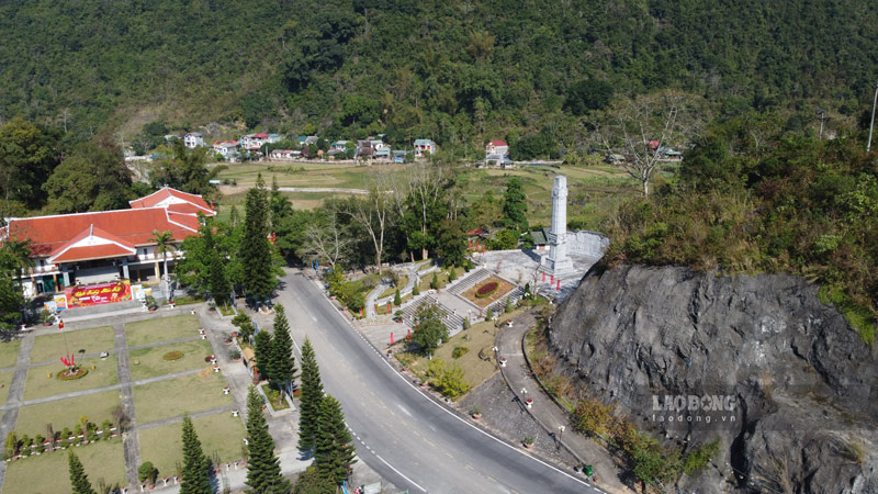 Km0 at the starting point of the legendary Ho Chi Minh trail. Photo: Tan Van.
