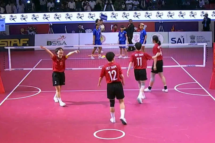 Vietnam will host the World Cup for the first time. Photo cut from video