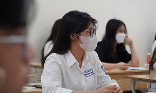 Thí sinh tham dự kỳ thi tốt nghiệp THPT năm 2024. Ảnh: Tường Vân