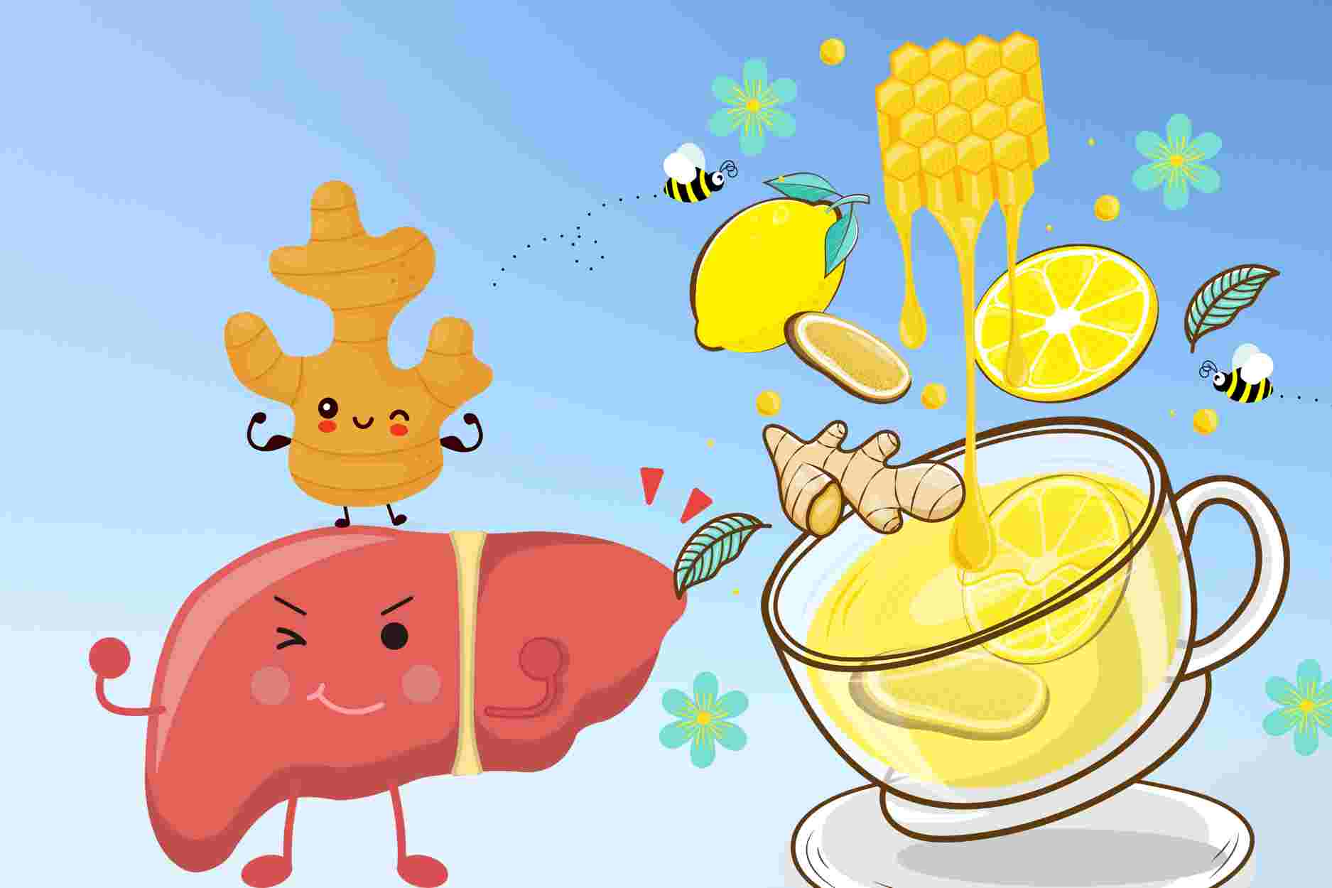 3 evening drinks to help keep the liver healthy and prevent damage. Graphics: Dinh Dinh