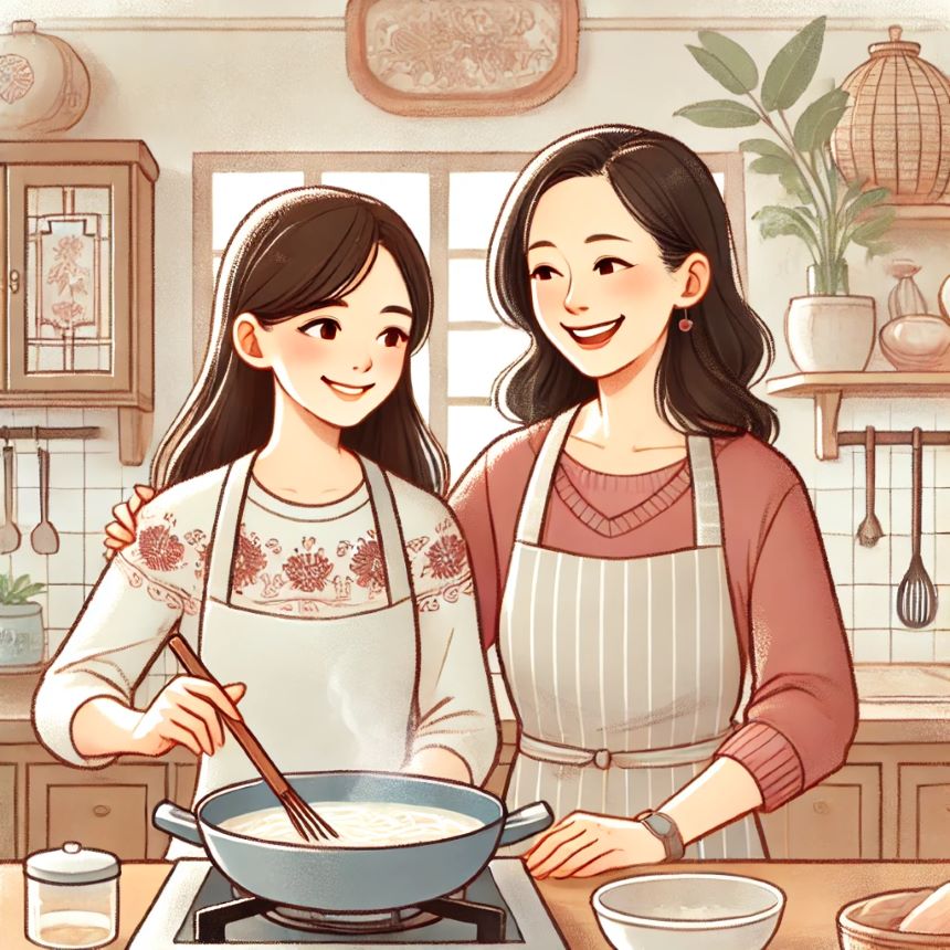 Only when both mother-in-law and daughter-in-law understand each other will the family truly feel warm. Photo: AI