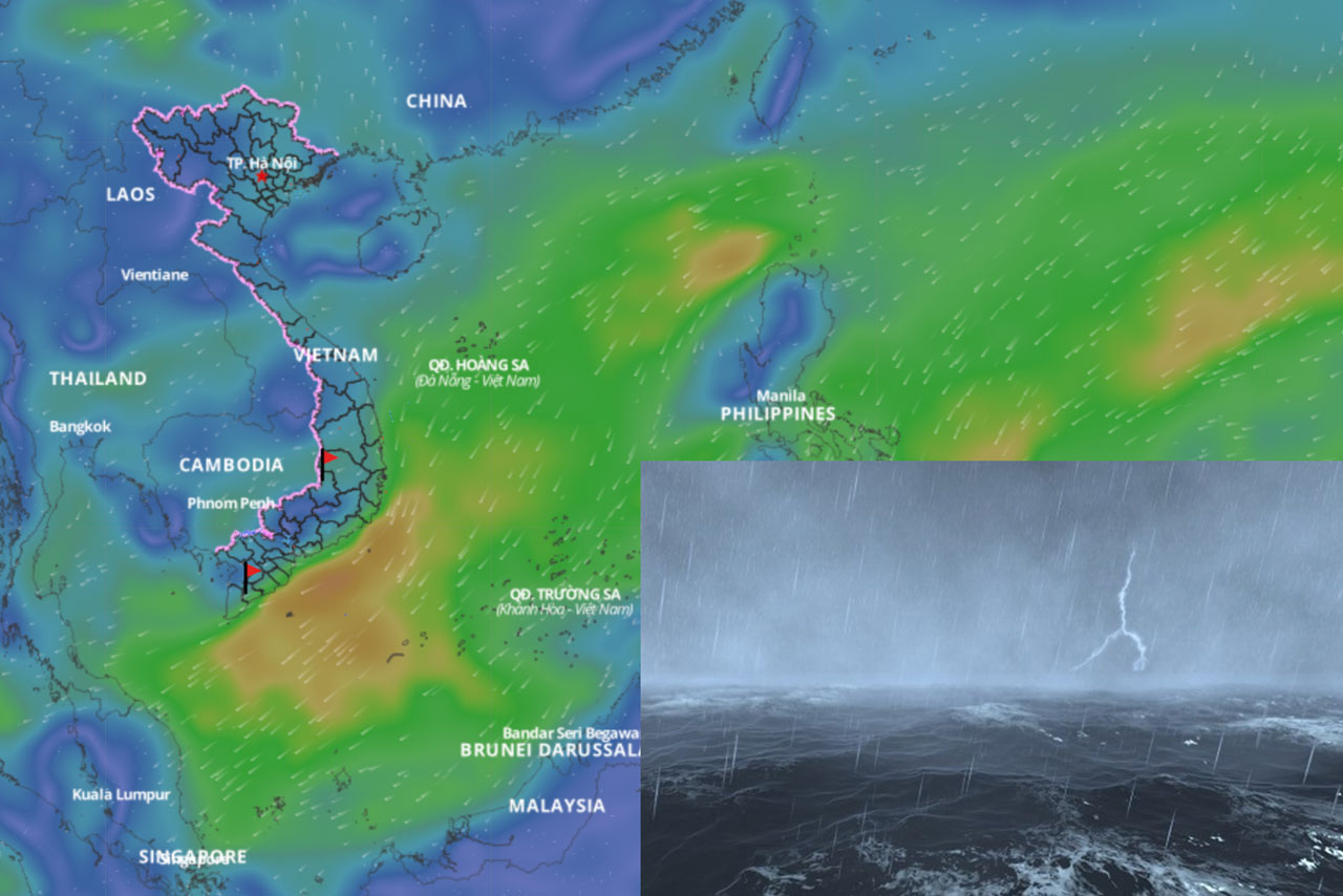 Forecast of the time when bad weather in the East Sea will end