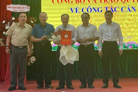 Mr. Do Hoang Viet was appointed as Head of the Financial Planning Department on the afternoon of March 17. Photo: Bao Trung