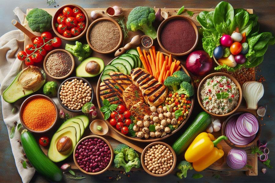 Removing protein from your diet can cause many health benefits. Photo - AI: Cat Tien