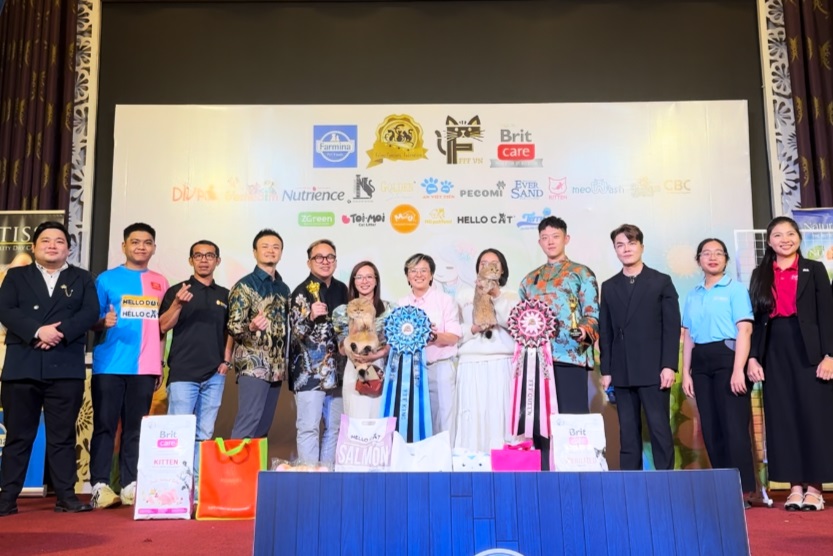 Tai vong chung ket, hang muc cao nhat la giai King va giai Queen lan luot thuoc ve chu meo Davinci 10 nam tuoi va chu meo Tepspy 1 thang tuoi. Anh: Anh Tu.