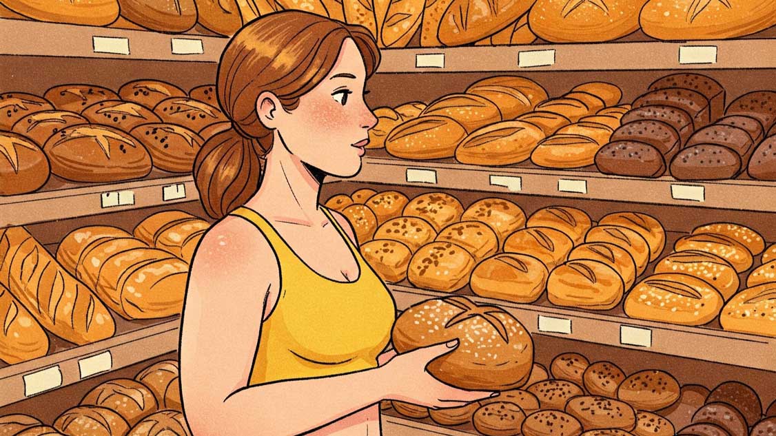 Choosing and consuming non-fat, healthy banh mi in moderation will benefit the weight loss process. Photo: AI