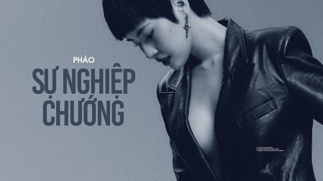 Rapper Phao released the rap "Su nghiep chuong". Photo: Cut from video