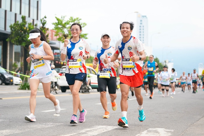 More than 72 countries with more than 7,000 athletes gathered at Da Nang Marathon 2025. Photo: Organizing Committee